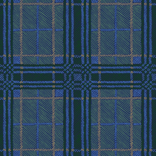 Painted Plaid - Shire <br> Wallpaper