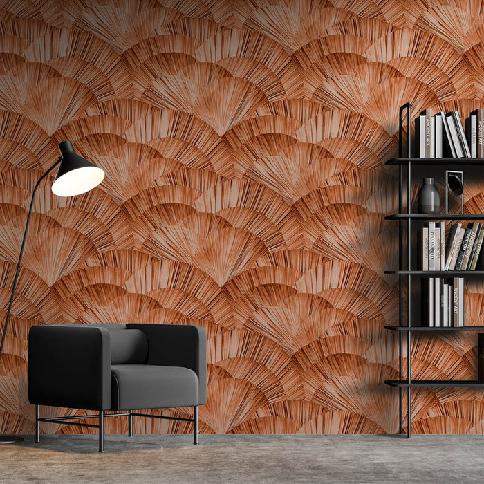 Panama - Penny <br> Grasscloth - The Detroit Wallpaper Co.
