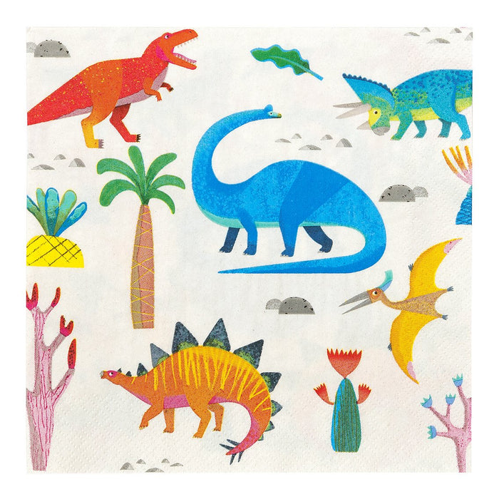 Party Dinosaur Napkins