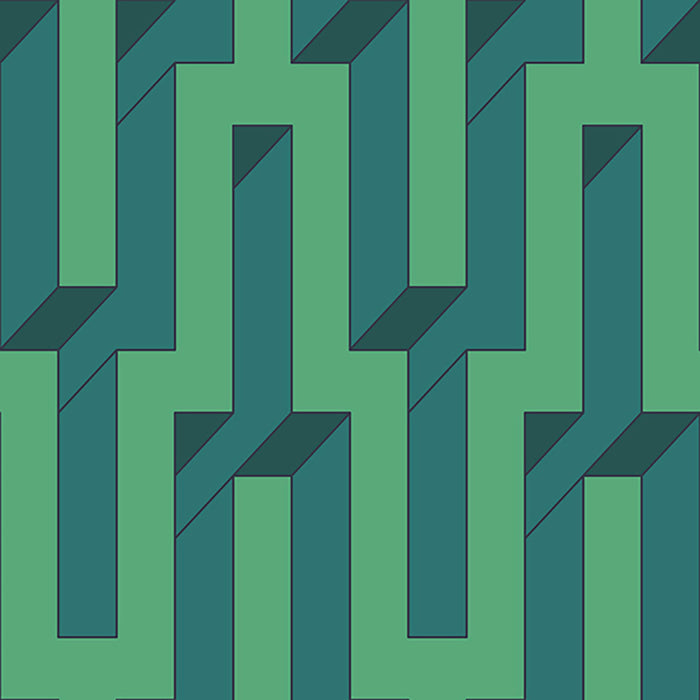 Pathfinder - Peridot <br> Wallpaper - The Detroit Wallpaper Co.