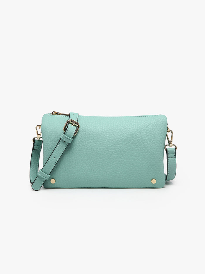 Phiona Studded Crossbody, Seafoam