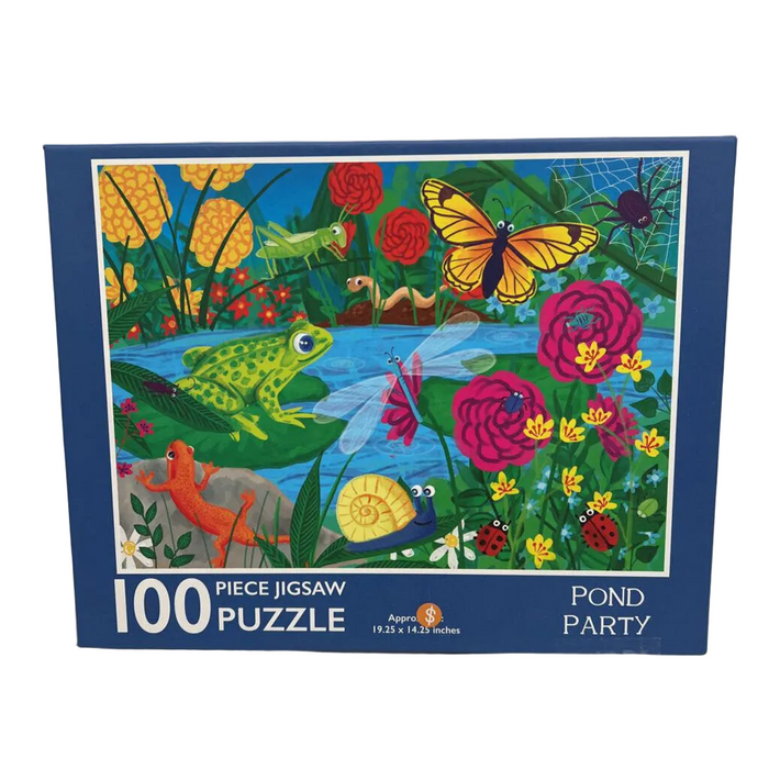 Pond Party Jigsaw Puzzle