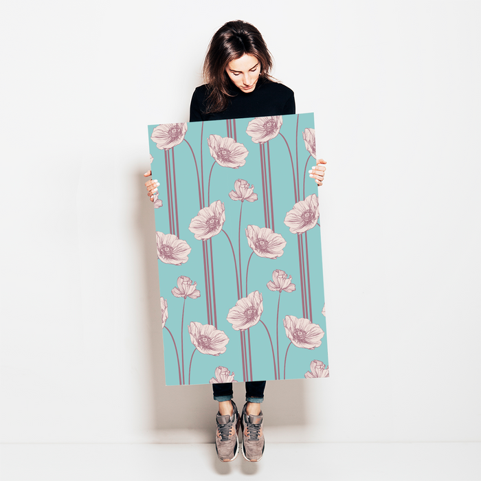 Poppy - Confection - Trendy Custom Wallpaper | Contemporary Wallpaper Designs | The Detroit Wallpaper Co.