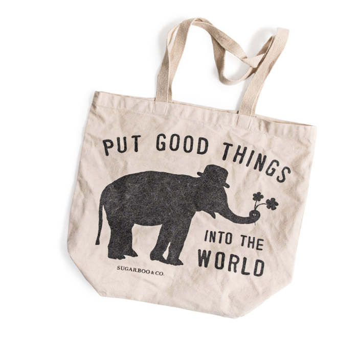 Put Good Things Tote