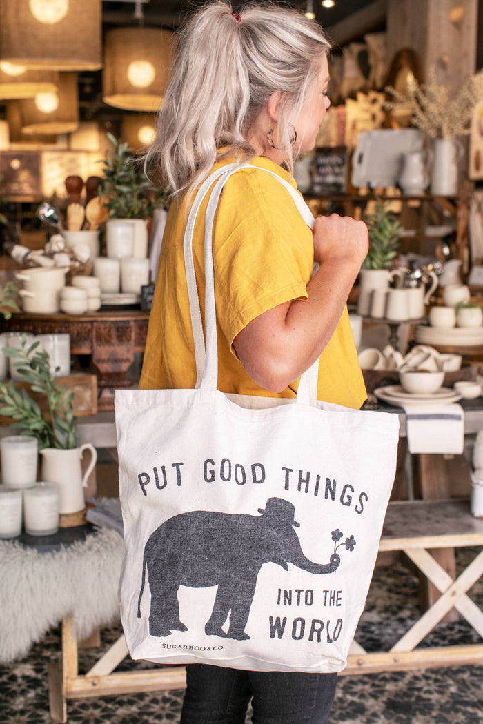 Put Good Things Tote