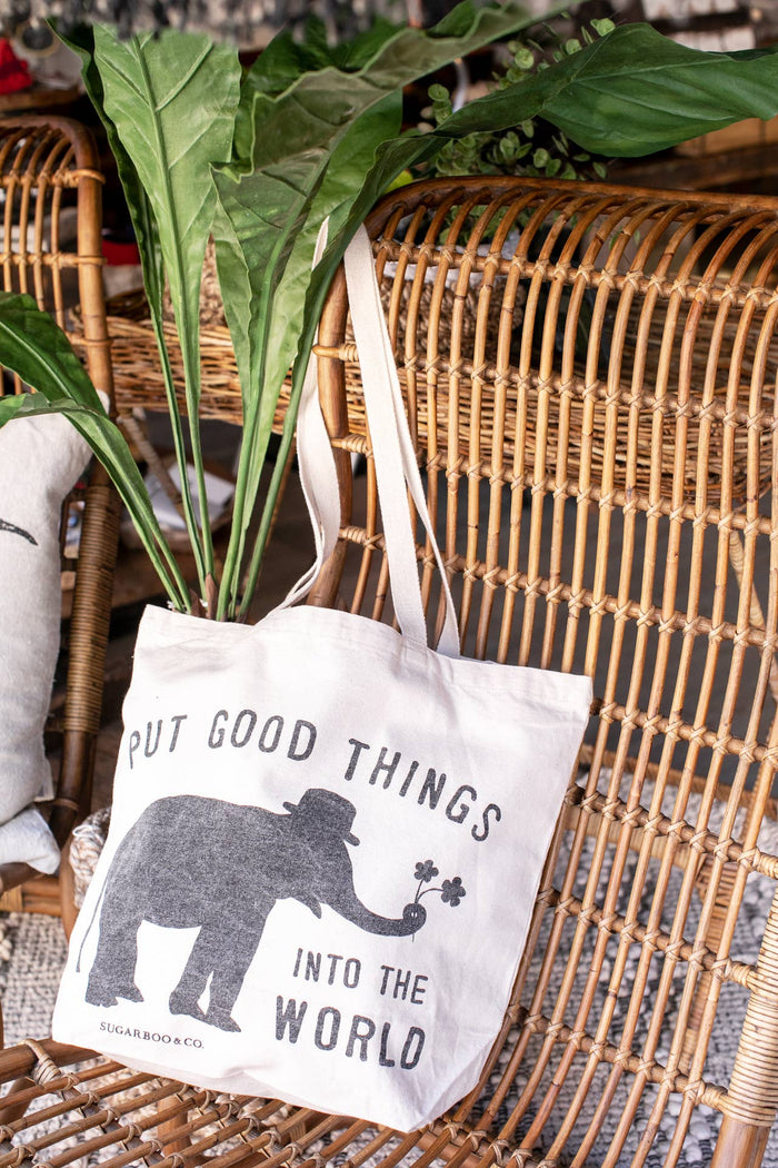 Put Good Things Tote