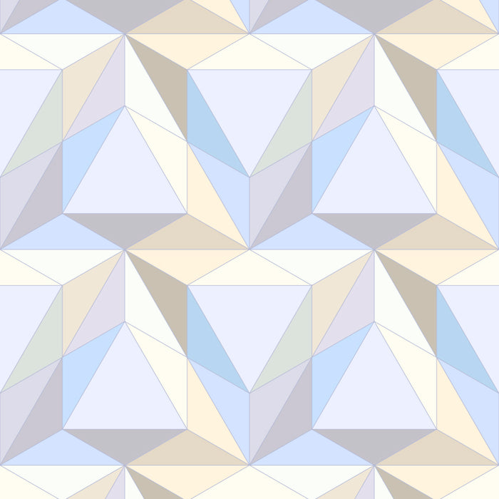 Pyramid - Spire <br> Wallpaper - The Detroit Wallpaper Co.