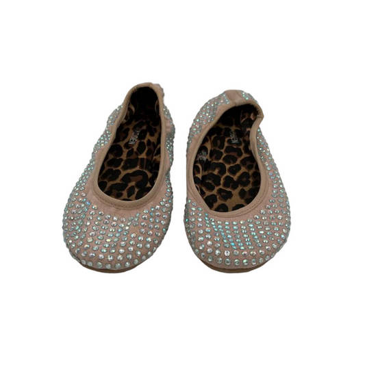 Rhinestone Ballet Flat Shoes