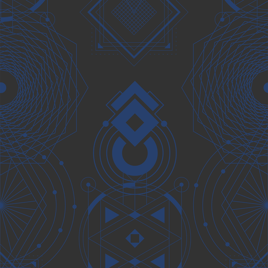 Sacred Geometry - Eternity - Trendy Custom Wallpaper | Contemporary Wallpaper Designs | The Detroit Wallpaper Co.