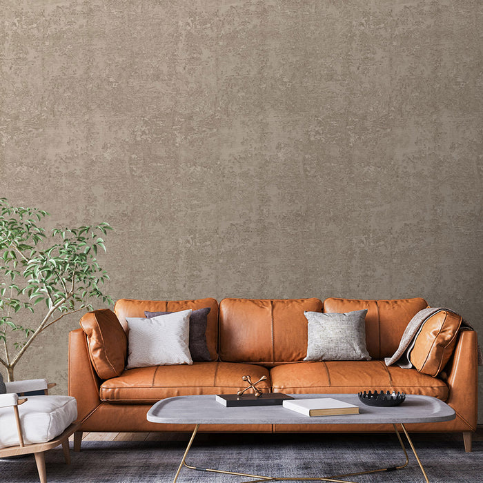San Jacinto - Clay <br> Grasscloth - The Detroit Wallpaper Co.