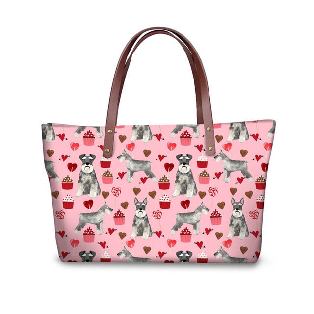 Schnauzer Love Bag