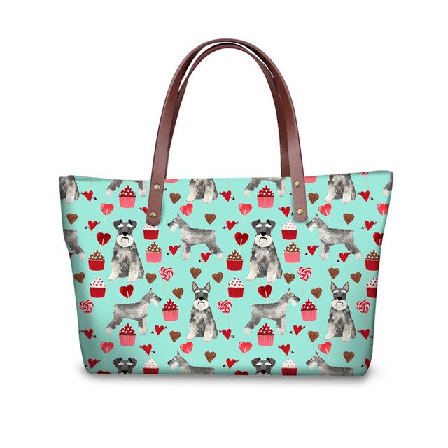 Schnauzer Love Bag