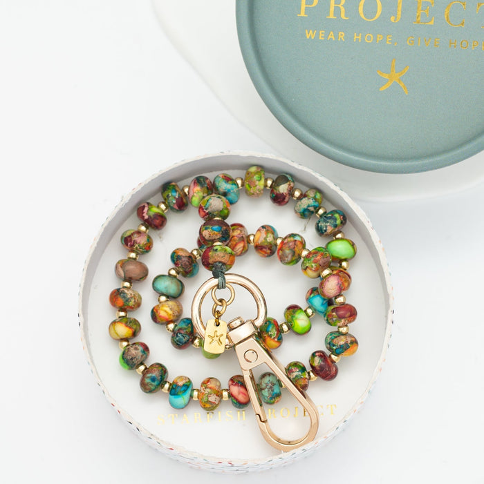 Sedona Emperor Stone Beaded Phone Wrist Strap