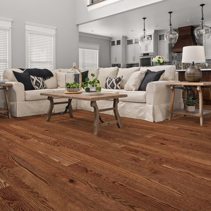 Shaw Epic Lineage Oak  Hardwood Flooring - Saddle 3" - GreenFlooringSupply.com