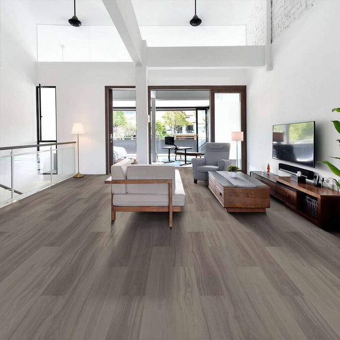 Shaw Floorte Classic Pantheon HD Plus Natural Bevel - Smoke 7" - GreenFlooringSupply.com