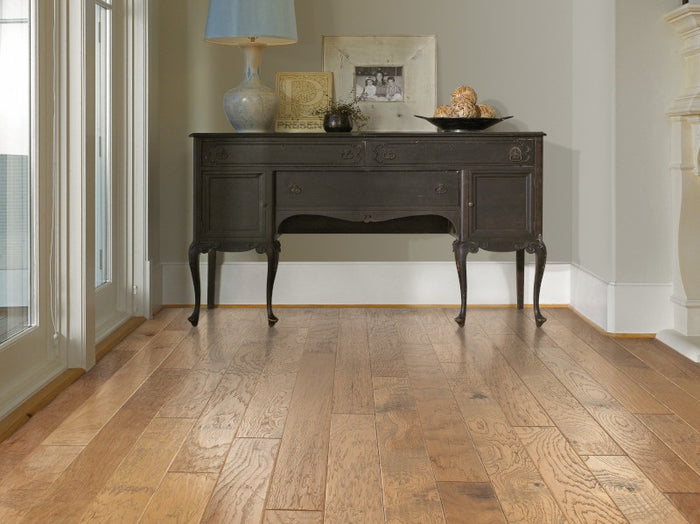 Shaw Repel Pebble Hill Hickory Engineered Hardwood Flooring - Bravo 5" - GreenFlooringSupply.com