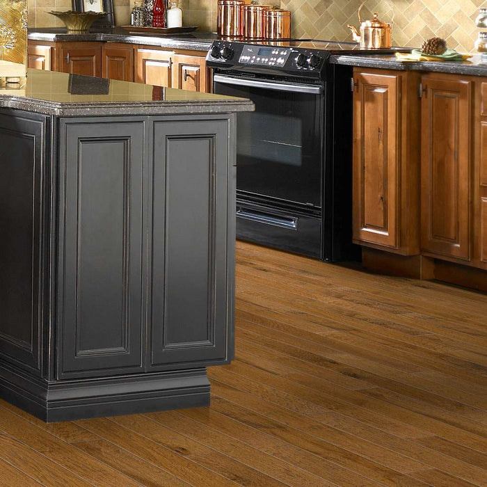 Shaw Repel Pebble Hill Hickory Engineered Hardwood Flooring - Warm Sunset 5" - GreenFlooringSupply.com