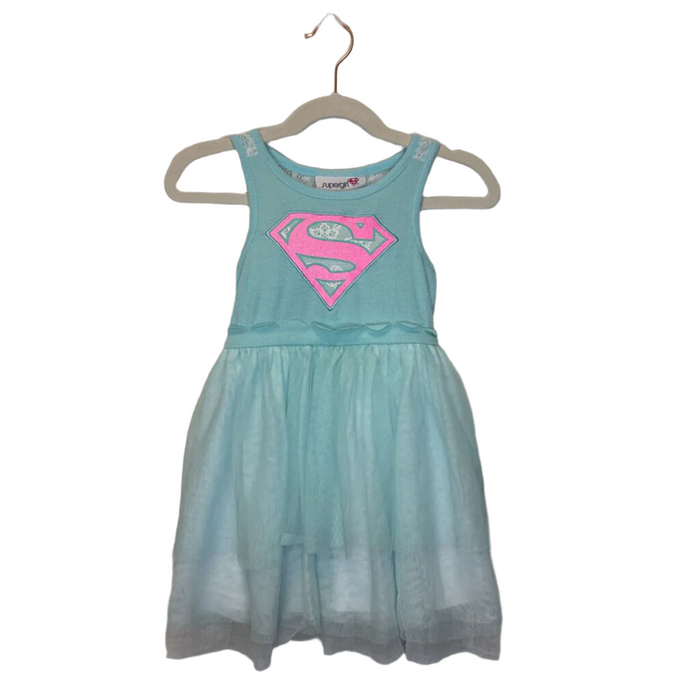 Sleeveless Tulle Skirt Dress / Glitter S
