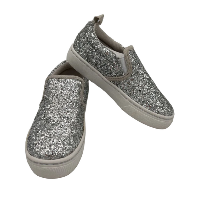 Slip On Glittery Sneakers