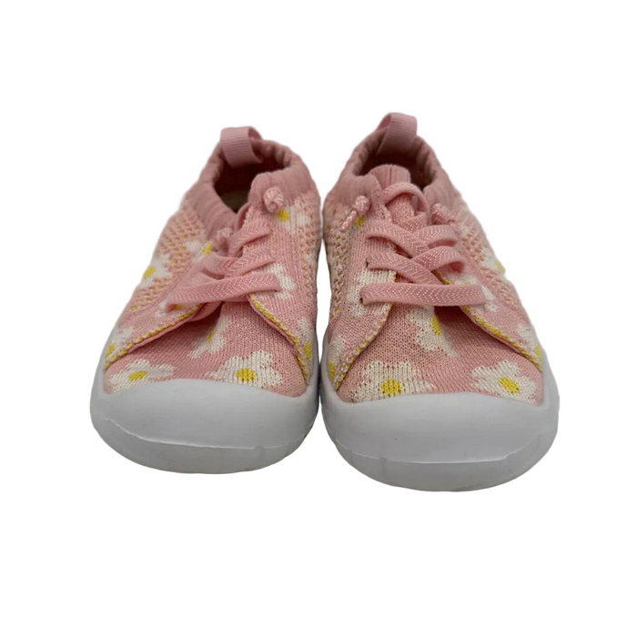 Slip On Mesh Sneakers / Flowers