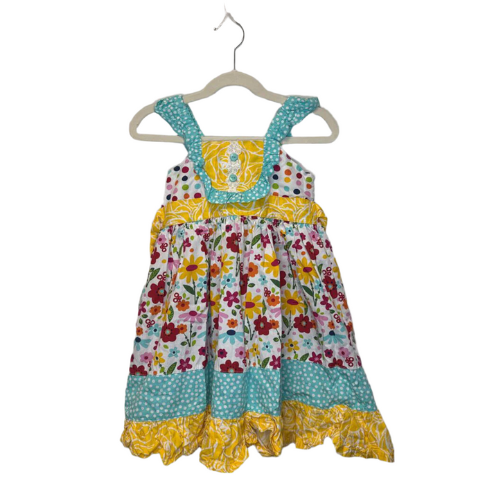 Spaghetti Strap Dress / Flowers