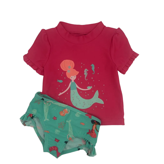 SS Rash Guard & Bottoms Set