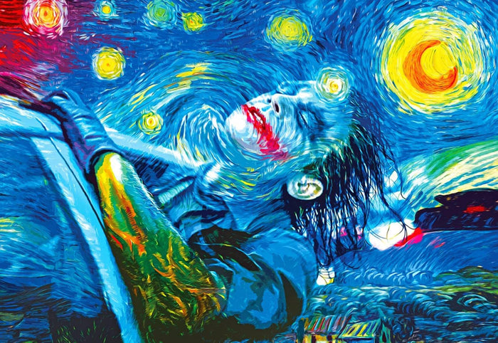Starry Night Paint by Numbers