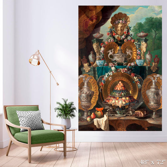 Still Life with Silver Colossal Art Print