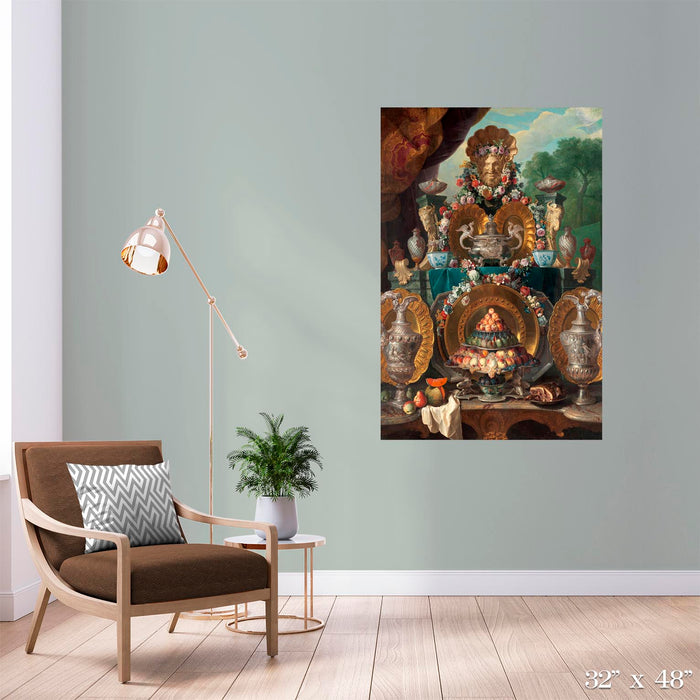 Still Life with Silver Colossal Art Print