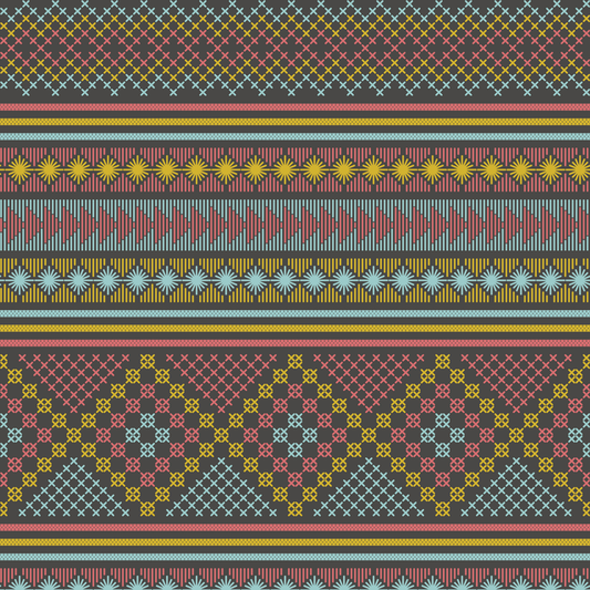 Stitch - Smyrna - The Detroit Wallpaper Co.