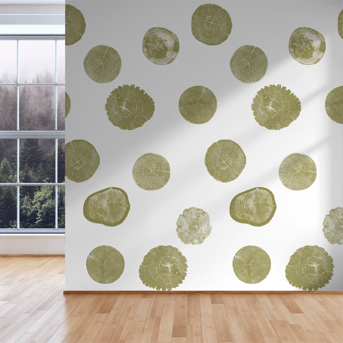 Stumped - Bronze - The Detroit Wallpaper Co.