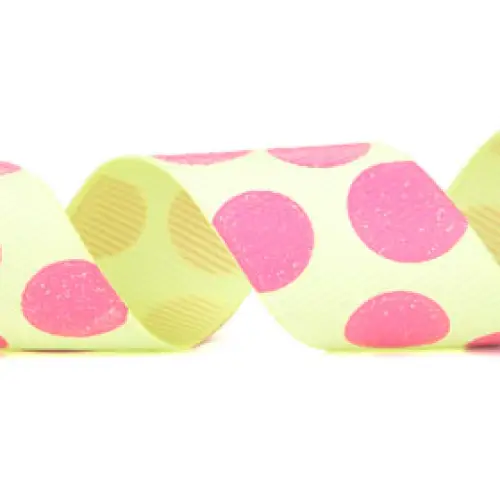 Sugar Dots Grosgrain Ribbon - 7/8’’