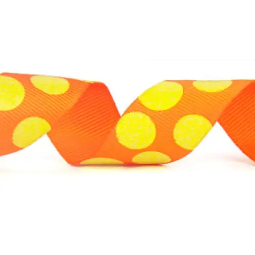 Sugar Dots Grosgrain Ribbon - 7/8’’