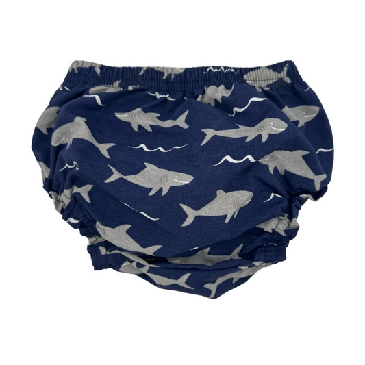 Swim Diaper Cover / Nylon / Sharks