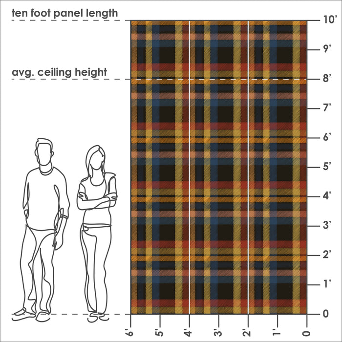 Tartan - Autumn <br> Wallpaper