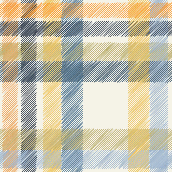 Tartan - Golden <br> Wallpaper