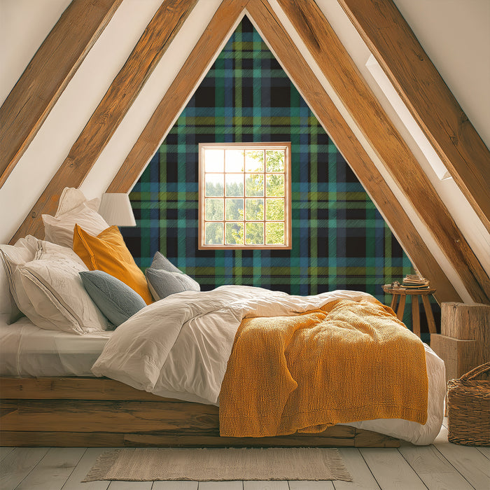 Tartan - Mermaid <br> Wallpaper