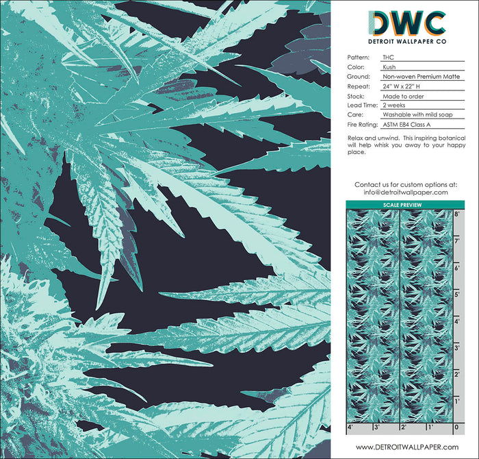 THC - Kush <br> Wallpaper