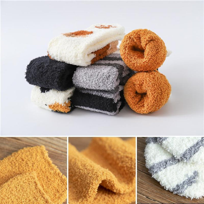 Thick Warm Cute Cat Claw Floor Socks🐾