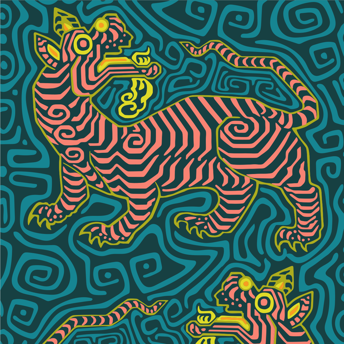 Tigre - Rayong <br> Wallpaper - The Detroit Wallpaper Co.