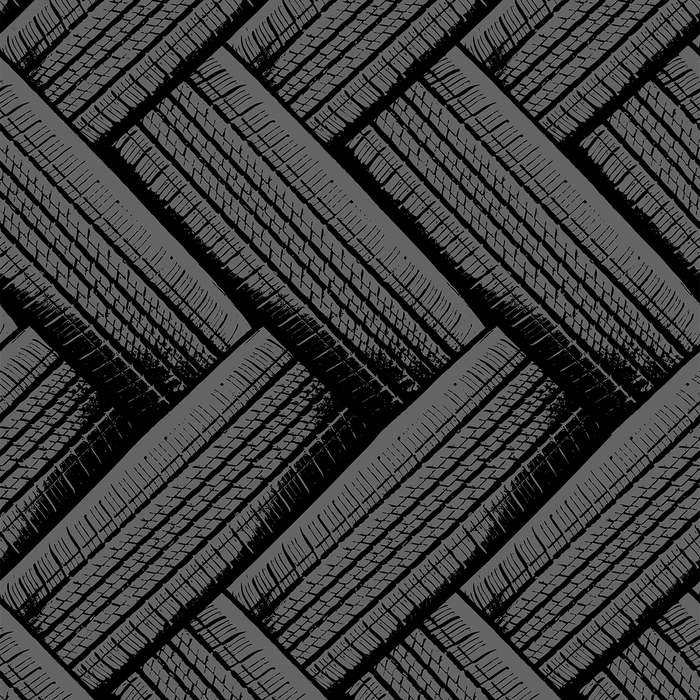 Tirenation - Tread - Trendy Custom Wallpaper | Contemporary Wallpaper Designs | The Detroit Wallpaper Co.