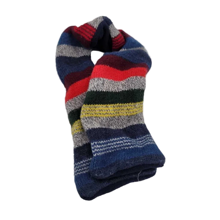Toddler Velcro Scarf / Stripes