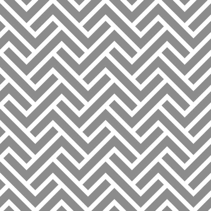 Turnkey Chevron - Iron <br> Wallpaper - The Detroit Wallpaper Co.