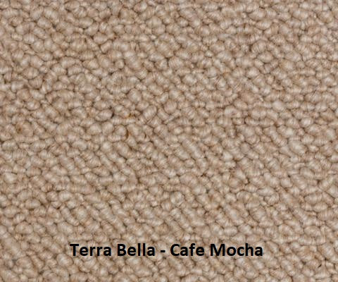 2135 Cafe Mocha Unique Broadloom Wool Carpet – Terra Bella – 13 ft 2 in wide - GreenFlooringSupply.com