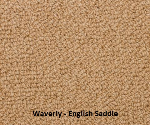 5931 English Saddle Unique Broadloom Wool Carpet – Waverly – 12' wide - GreenFlooringSupply.com