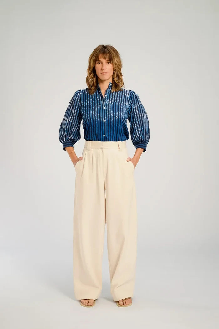 V De Vinster – Jodpur Blouse in Indigo
