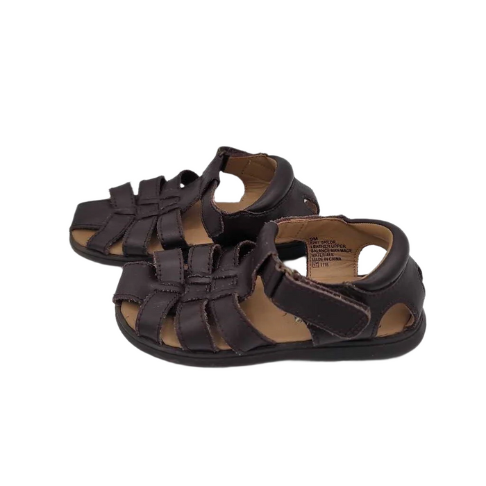 Velcro Closed Toe Sandals