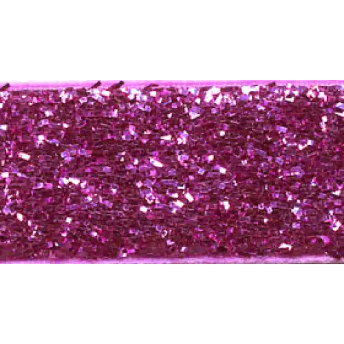 Velvet Glitter Ribbon - Single roll / 1/4’’ x 25 yd