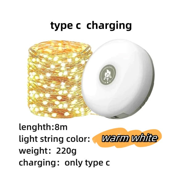 type c charging/8m/warm white