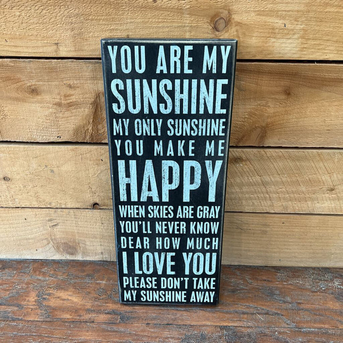 Wood Art / You are my Sunshine...